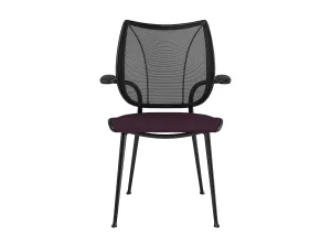 Humanscale Liberty Side - Chair - armrests - black L406BM10K603