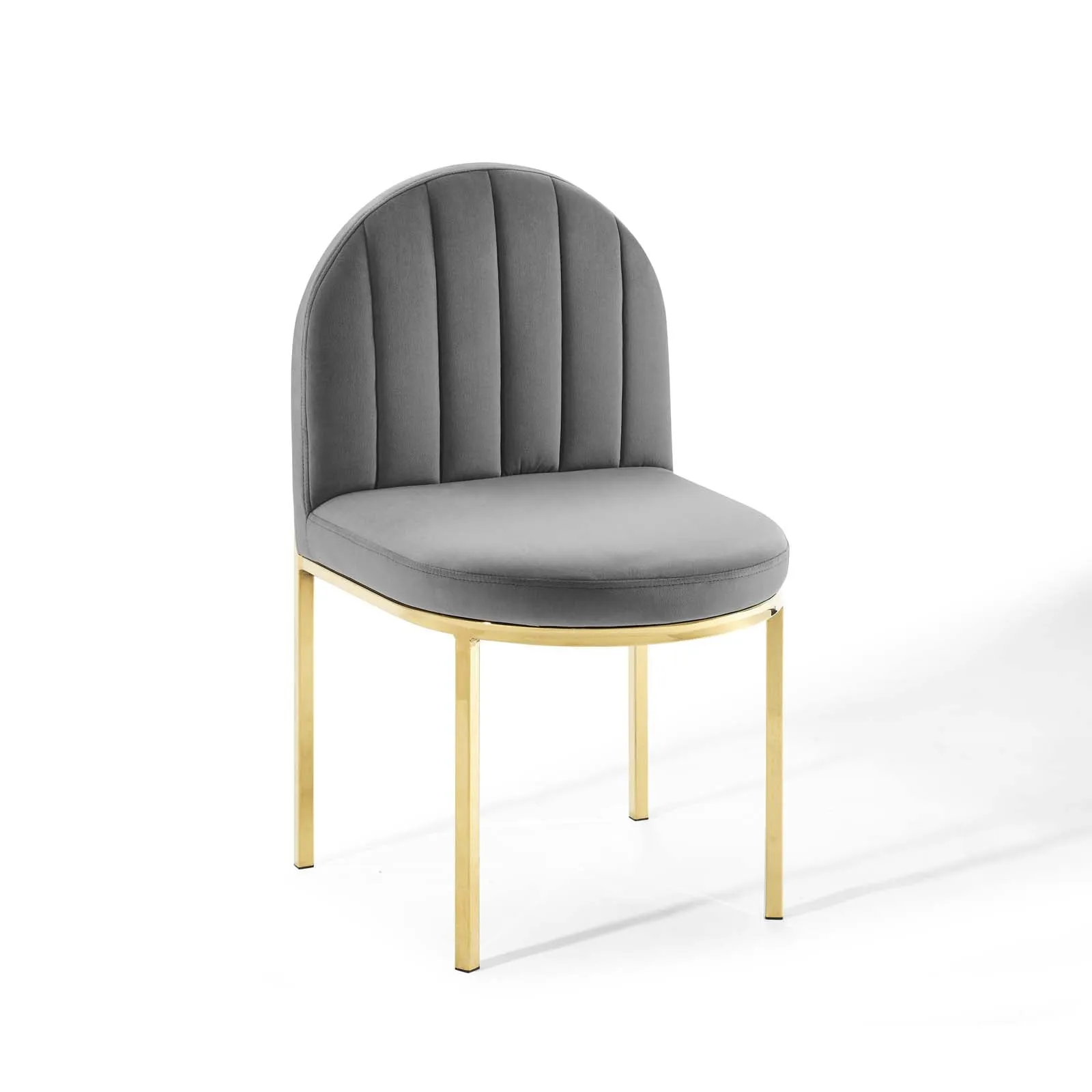 Isla Channel Tufted Performance Velvet Dining Side Chair by Modway