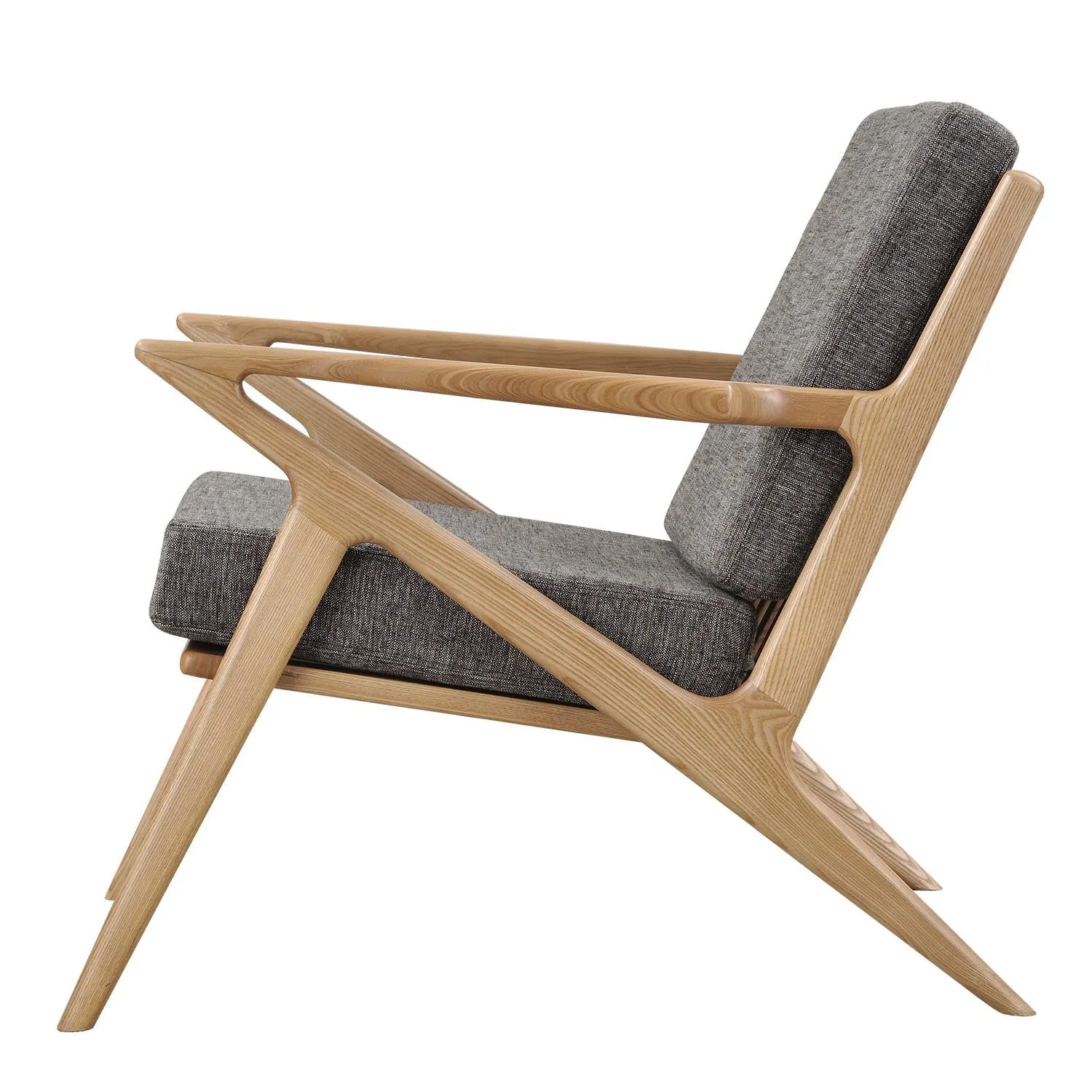 Jet Accent Chair Natural Wood Finish CHOICE OF COLORS