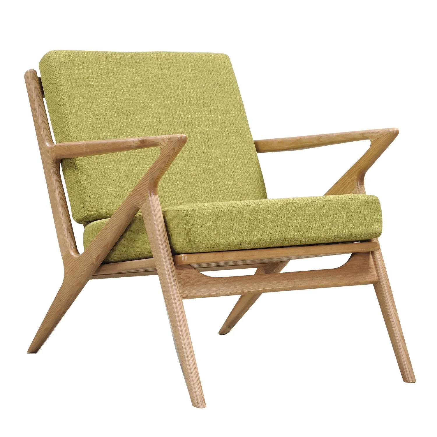Jet Accent Chair Natural Wood Finish CHOICE OF COLORS