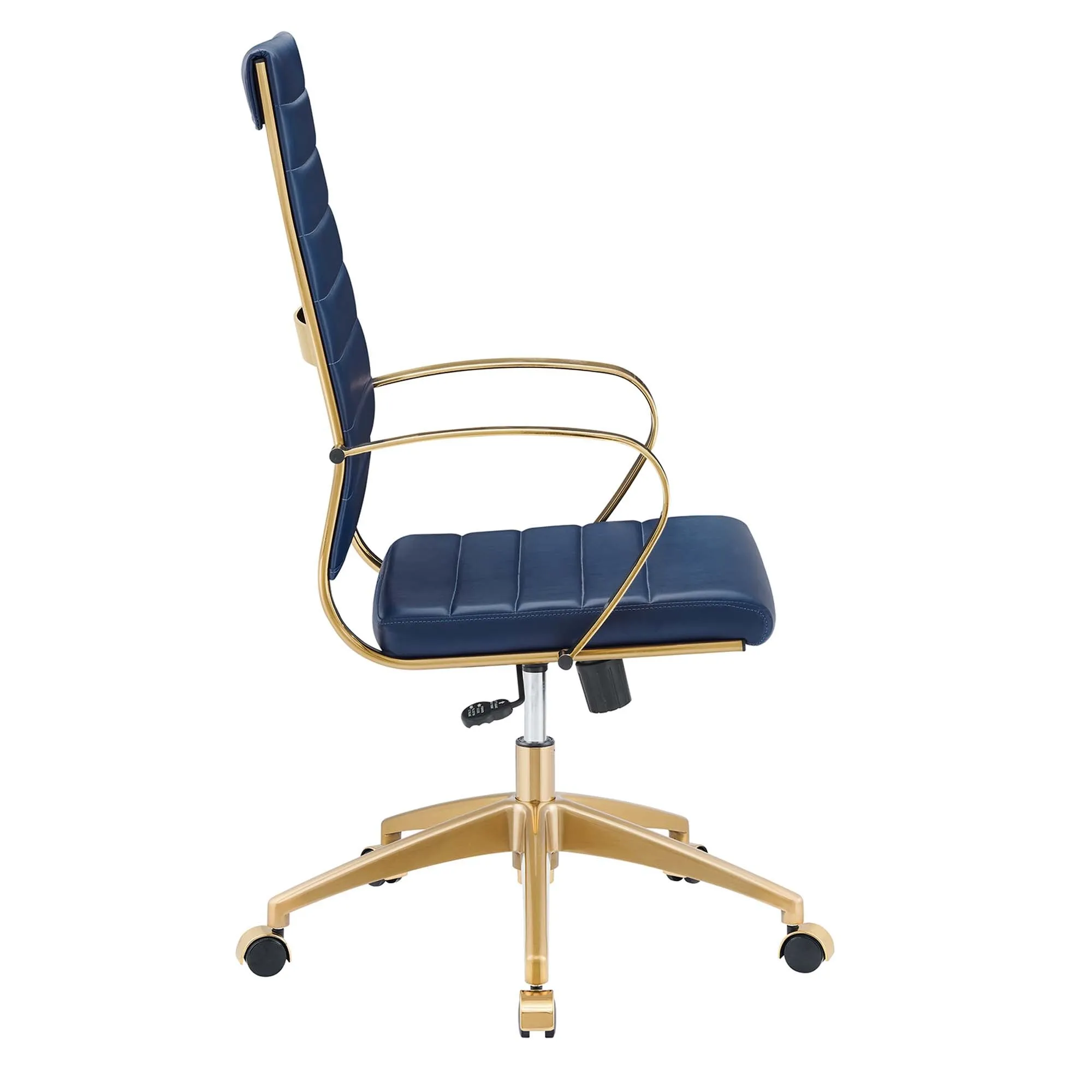 Jive Gold Stainless Steel Highback Office Chair by Modway