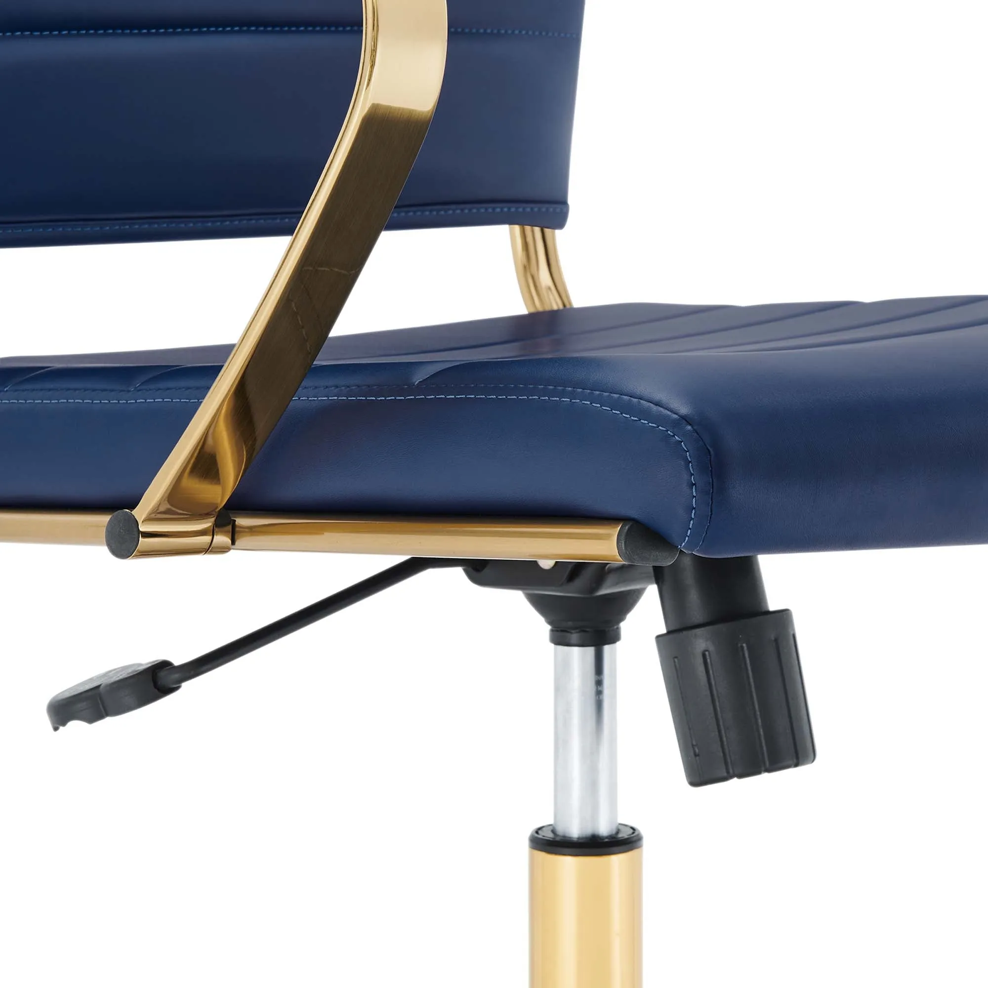 Jive Gold Stainless Steel Highback Office Chair by Modway
