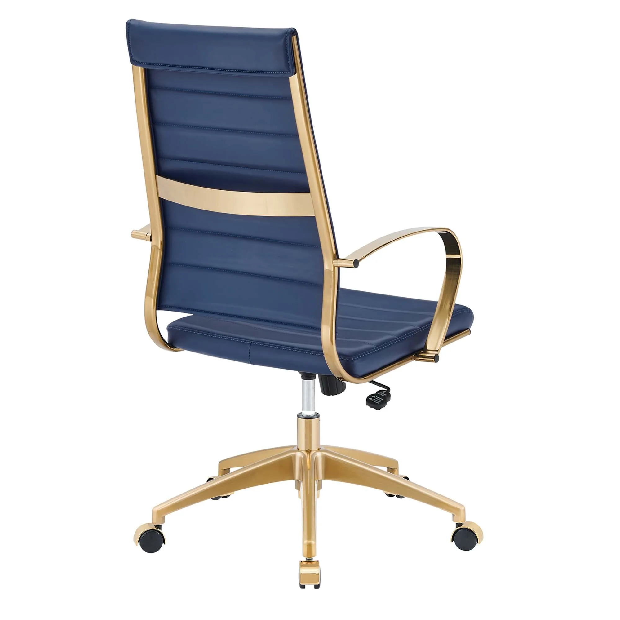 Jive Gold Stainless Steel Highback Office Chair by Modway