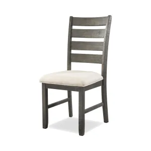 Lynd Dining Chair Set of 2 CREAM/DARK ASH