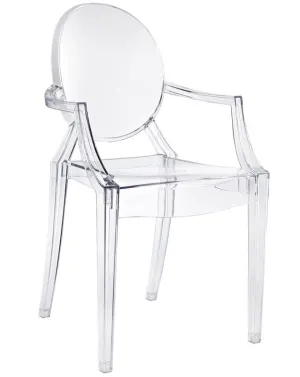 Magnolia Arm Chair CLEAR ACRYLIC