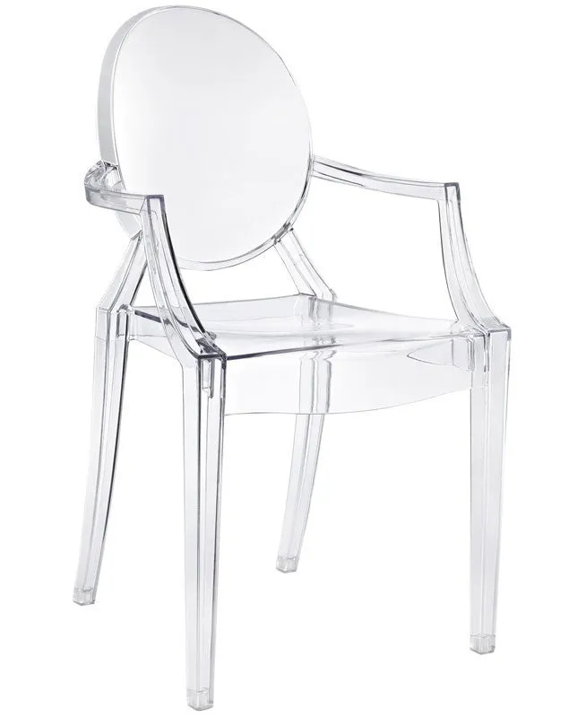 Magnolia Arm Chair CLEAR ACRYLIC