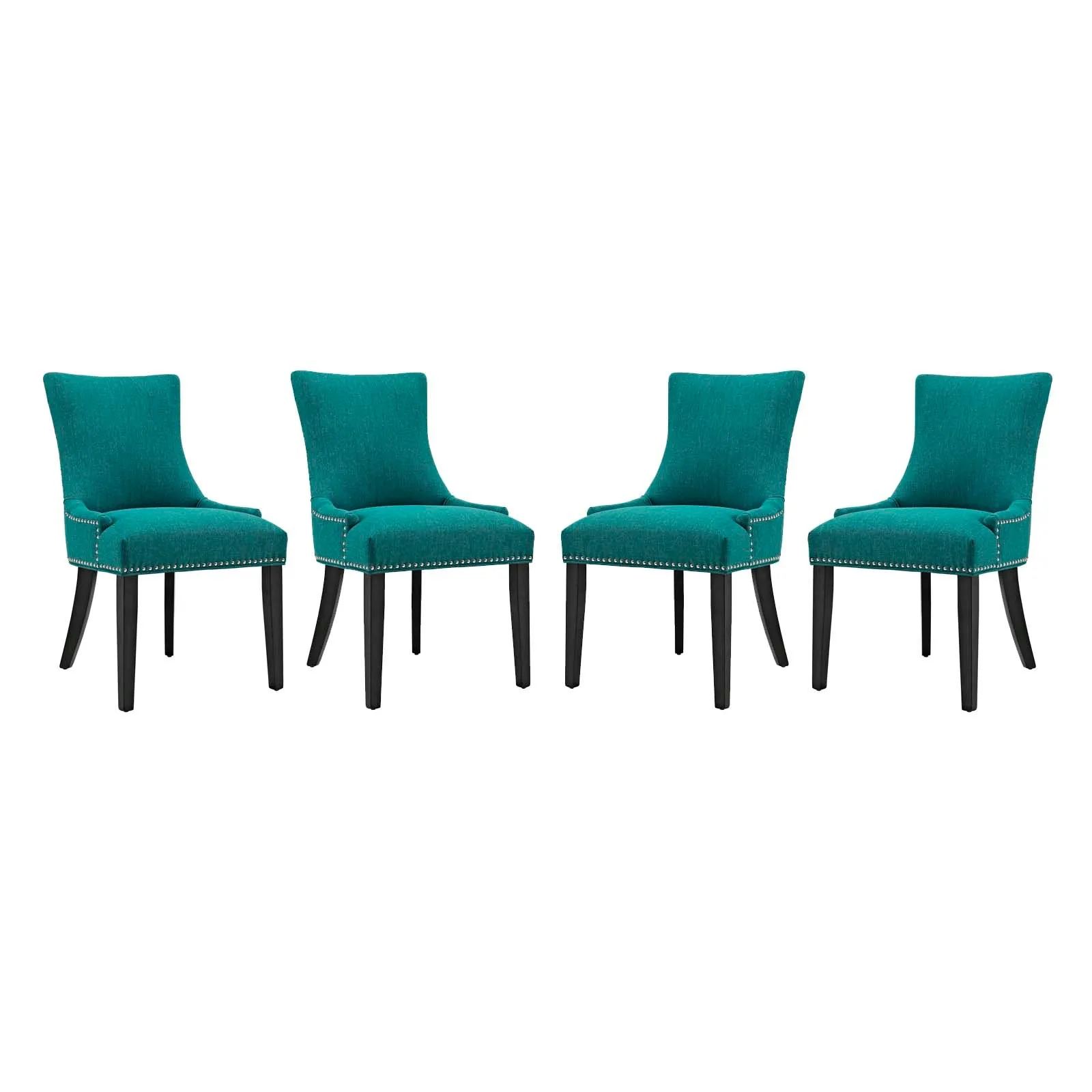 Marquis Dining Chair Fabric Set of 4 by Modway