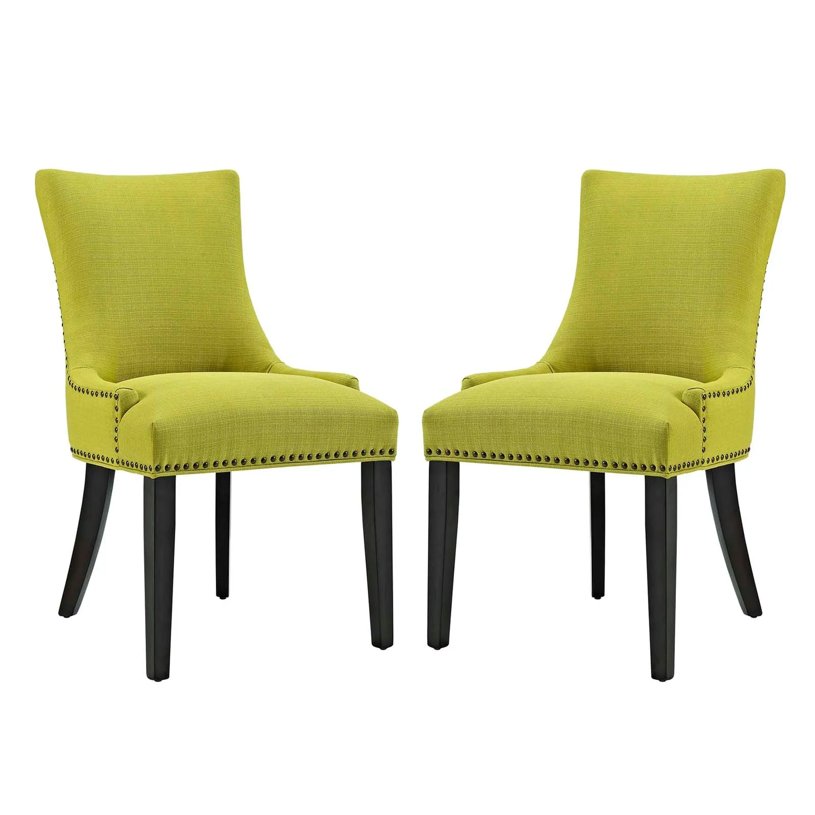 Marquis Dining Side Chair Fabric Set of 2 by Modway