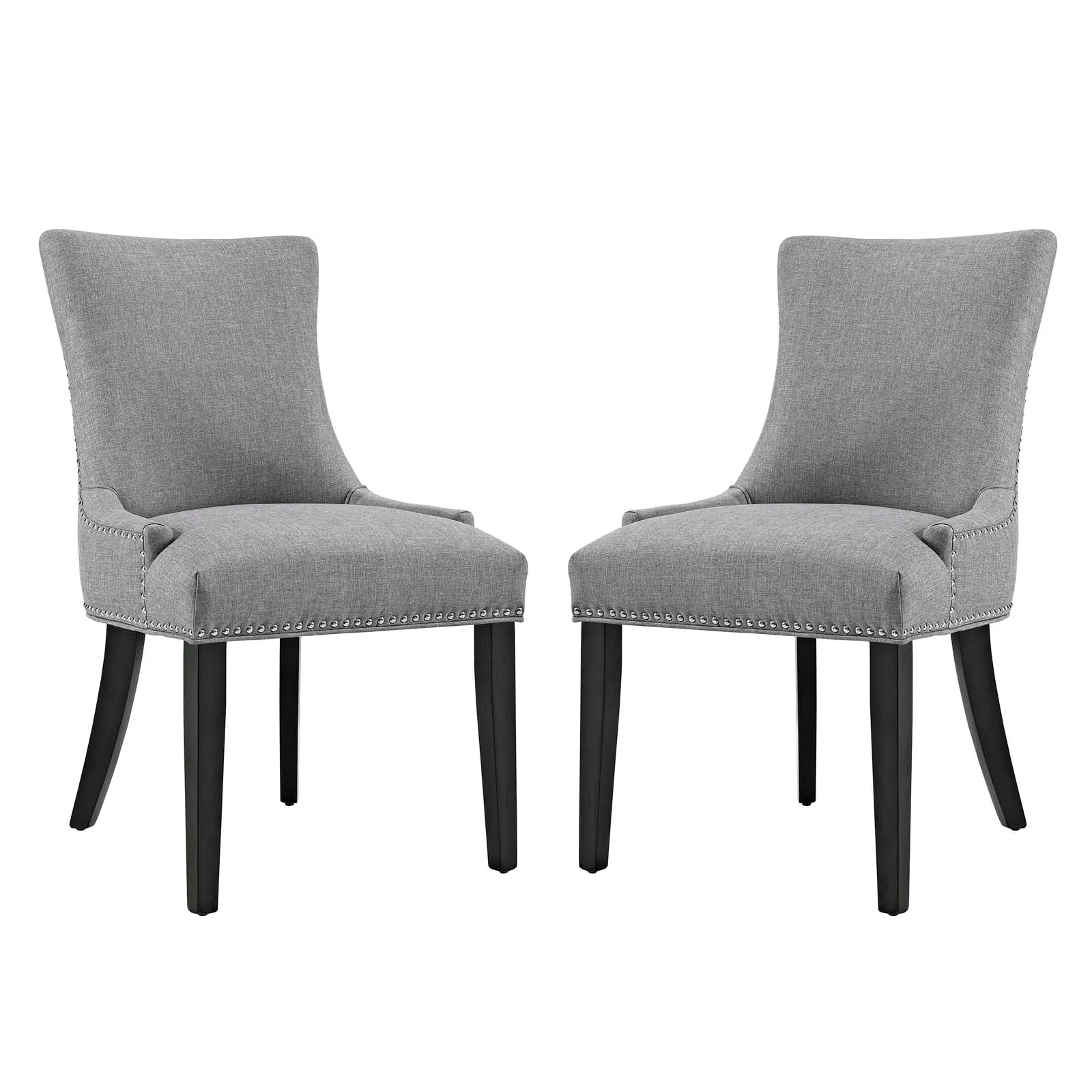 Marquis Dining Side Chair Fabric Set of 2 by Modway