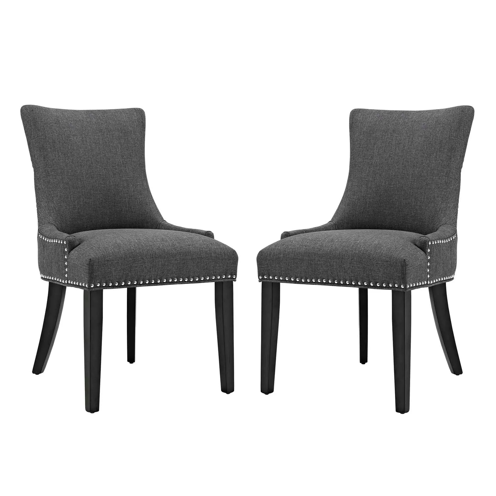 Marquis Dining Side Chair Fabric Set of 2 by Modway