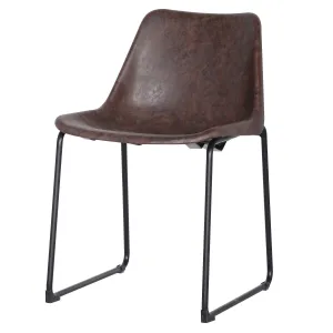 Maverick Chair - Set of 2 VINTAGE COFFEE