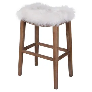Mesa Bar Stool FAUX FUR