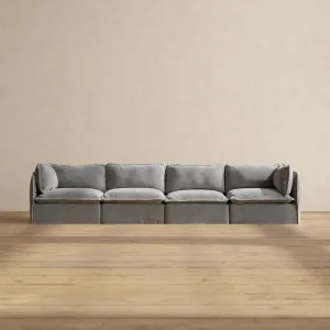 Modular Performance 4-Seater in Ash | Deluxe Blend