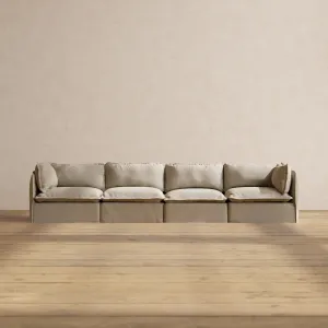Modular Performance 4-Seater in Dune | Deluxe Blend