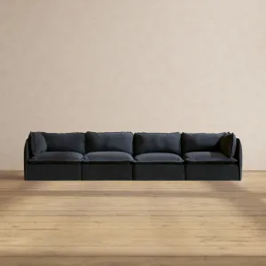 Modular Performance 4-Seater in Indigo | Deluxe Blend
