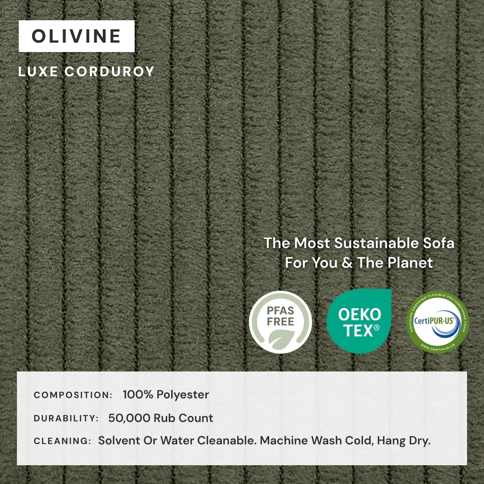 Modular Washable 4-Seater Sofa   Armchair Set in Olivine | Memorix  Seat | Contour Pillow