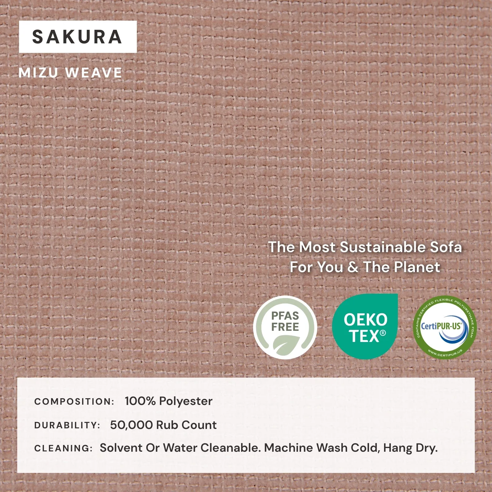 Modular Washable 4-Seater Sofa   Armchair Set in Sakura | Memorix  Seat | Contour Pillow