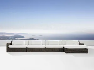 Montauk Outdoor Four-Piece Sectional