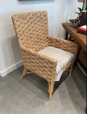 MOONLIGHT BRAIDED HYCINTH FINISH CHAIR