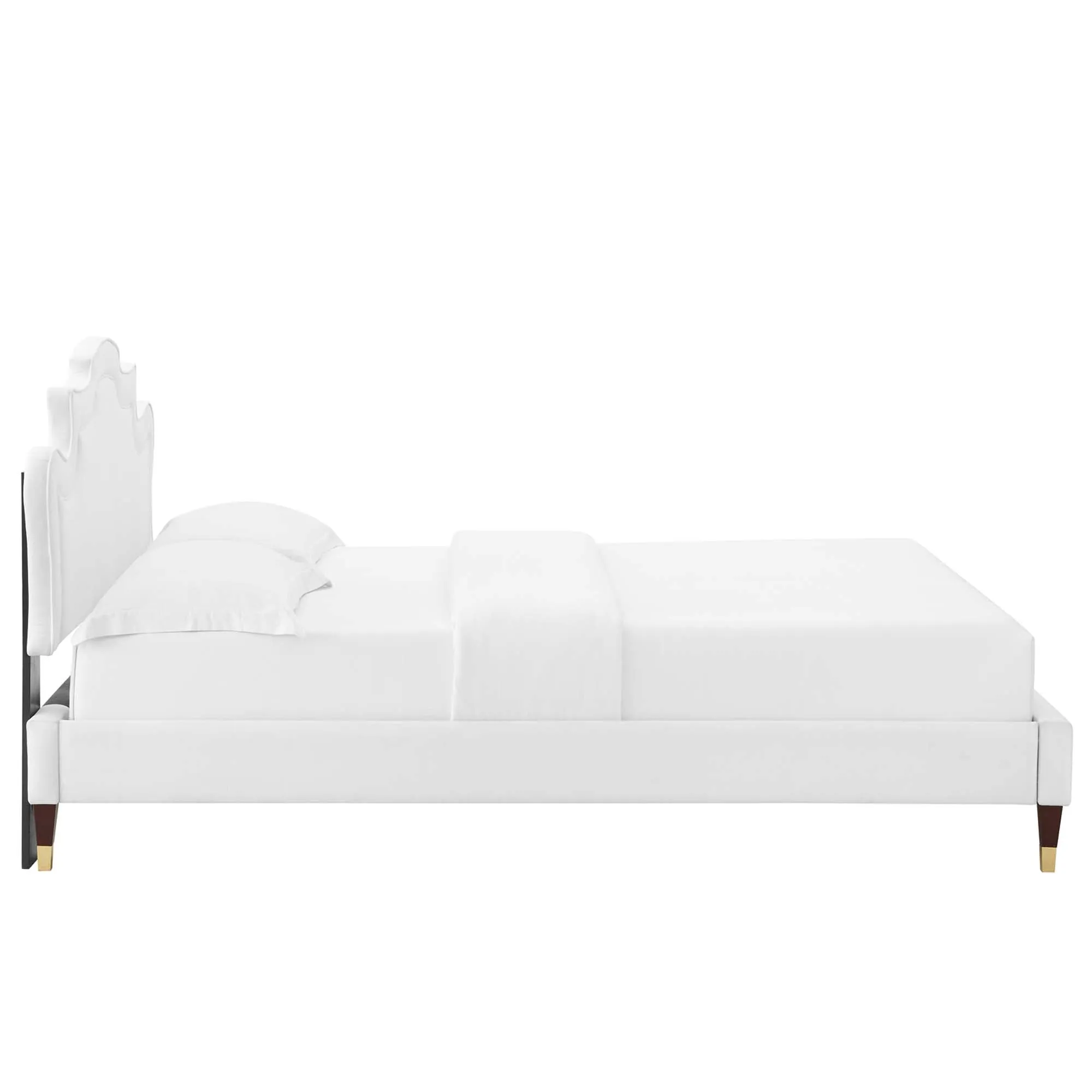 Neena Performance Velvet Bed by Modway