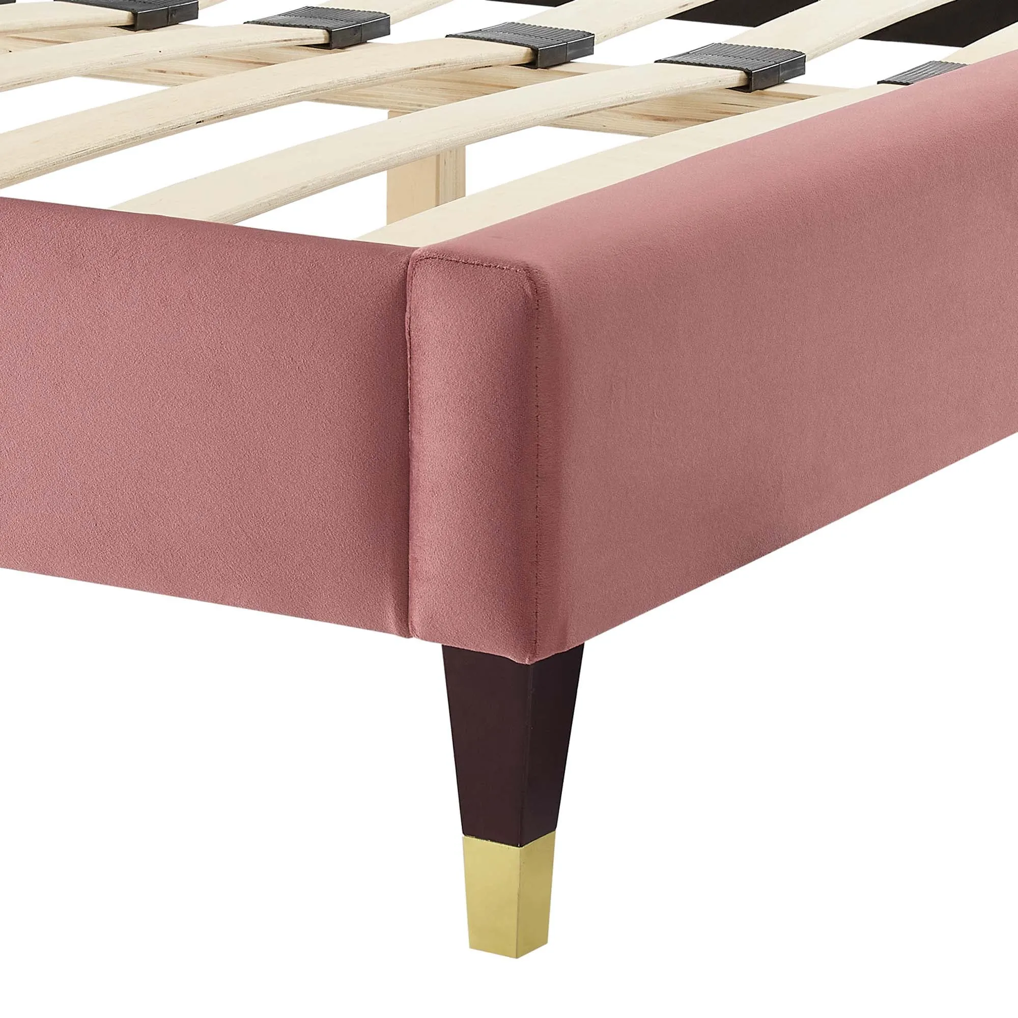 Neena Performance Velvet Bed by Modway