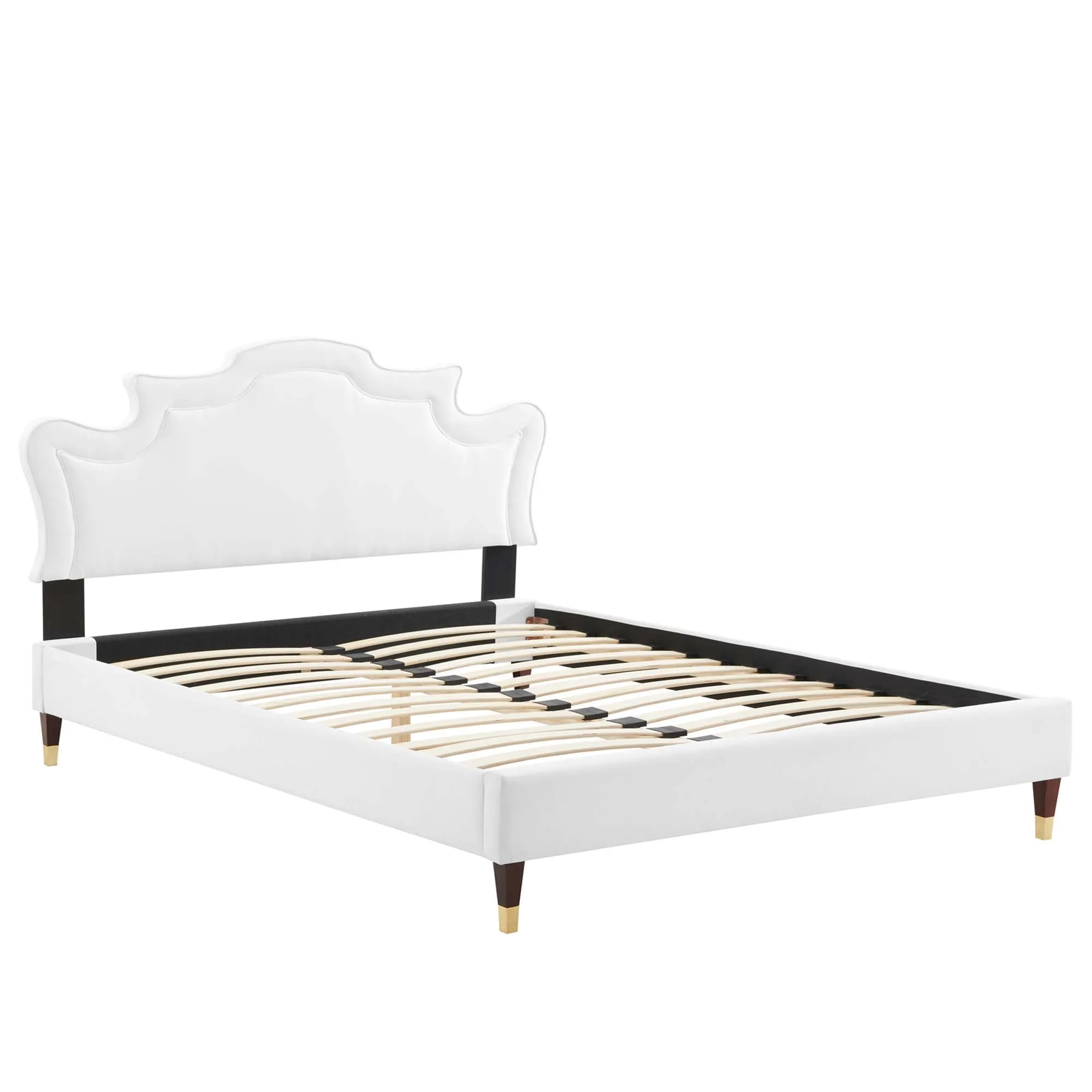 Neena Performance Velvet Bed by Modway