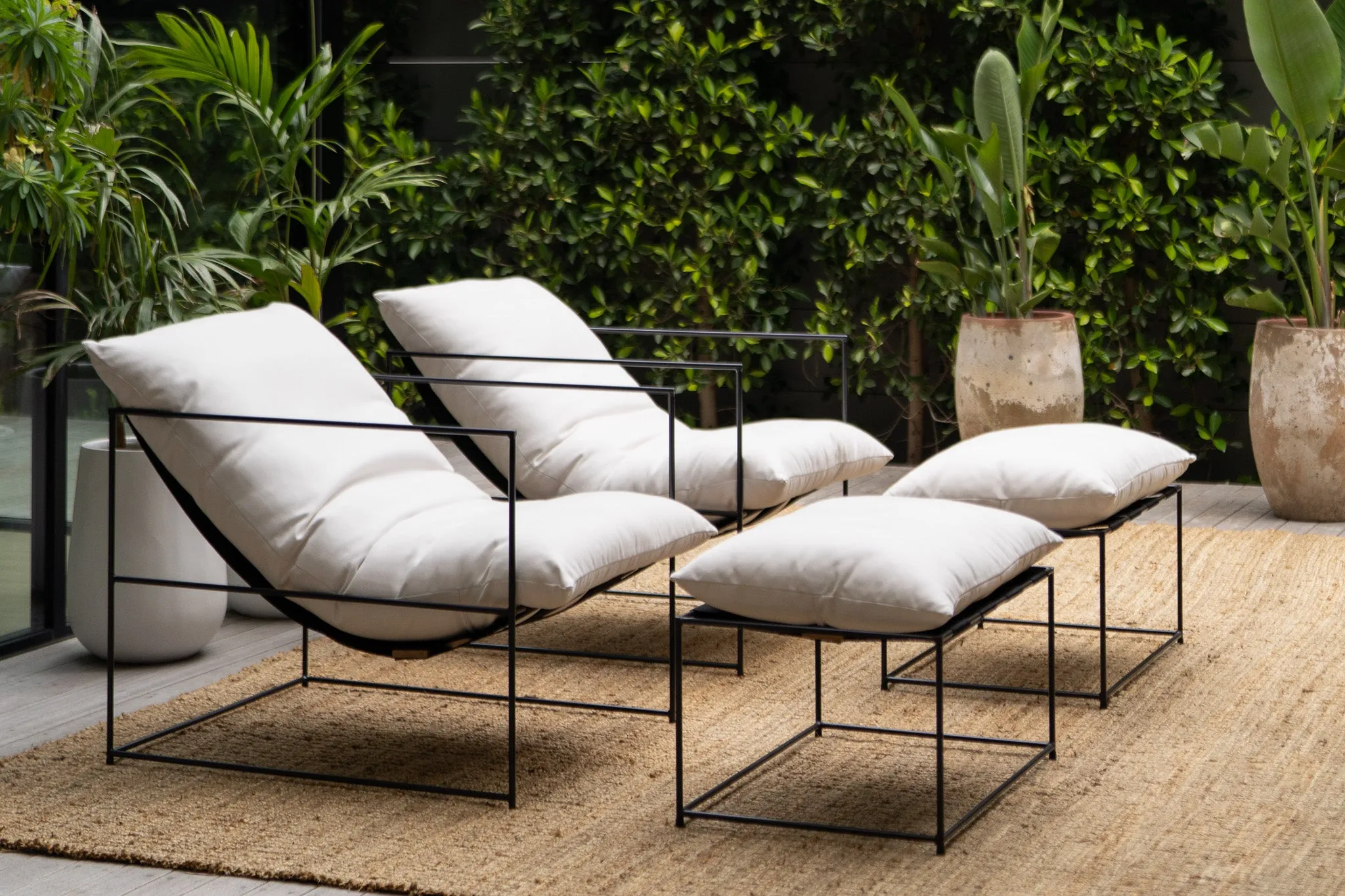 Outdoor Sierra Ottoman