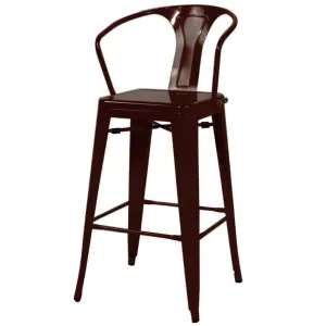 Oxford Metal Counter Chair- Set of 4 BLACK