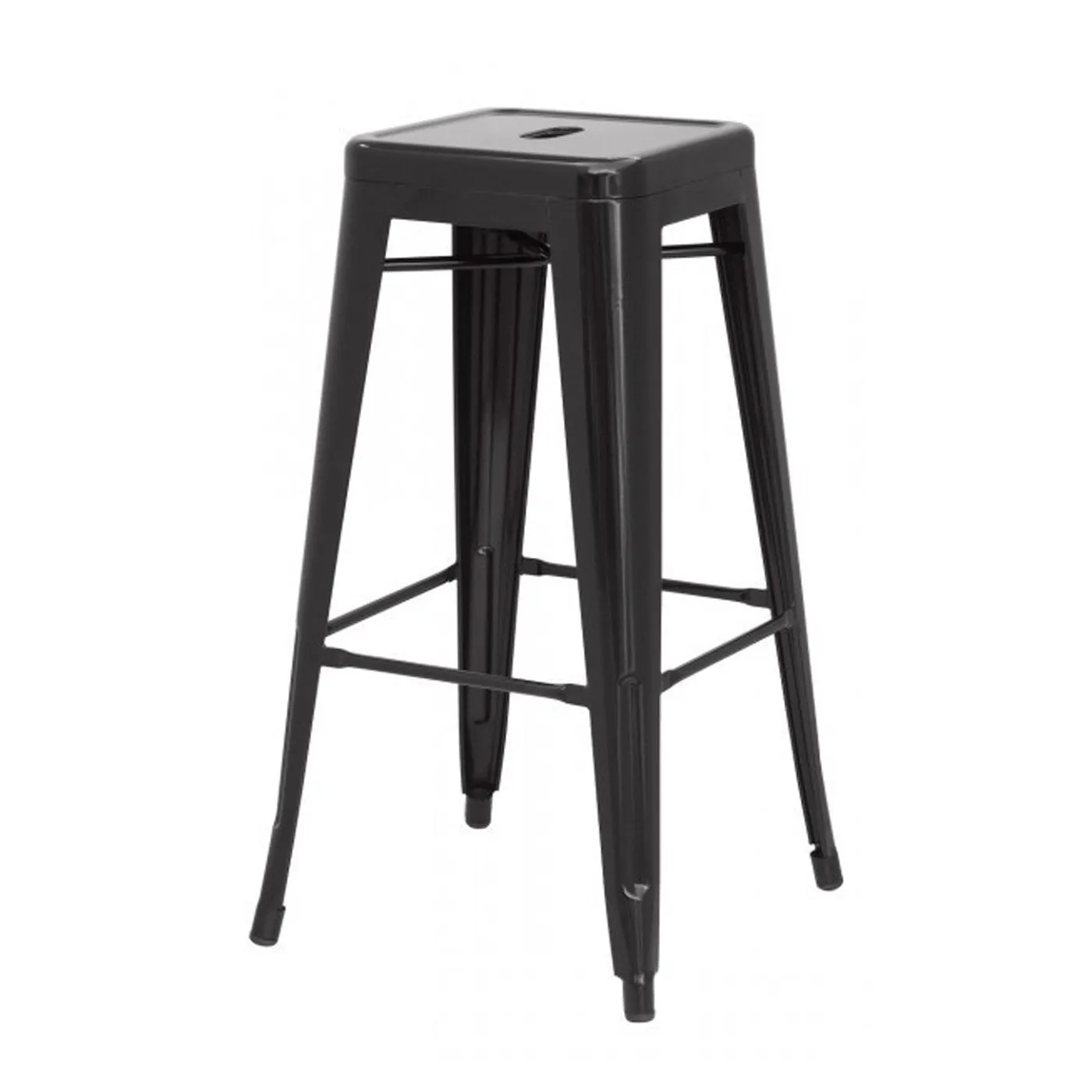 Oxford Metal Counter Stool- Set of 4 BLACK