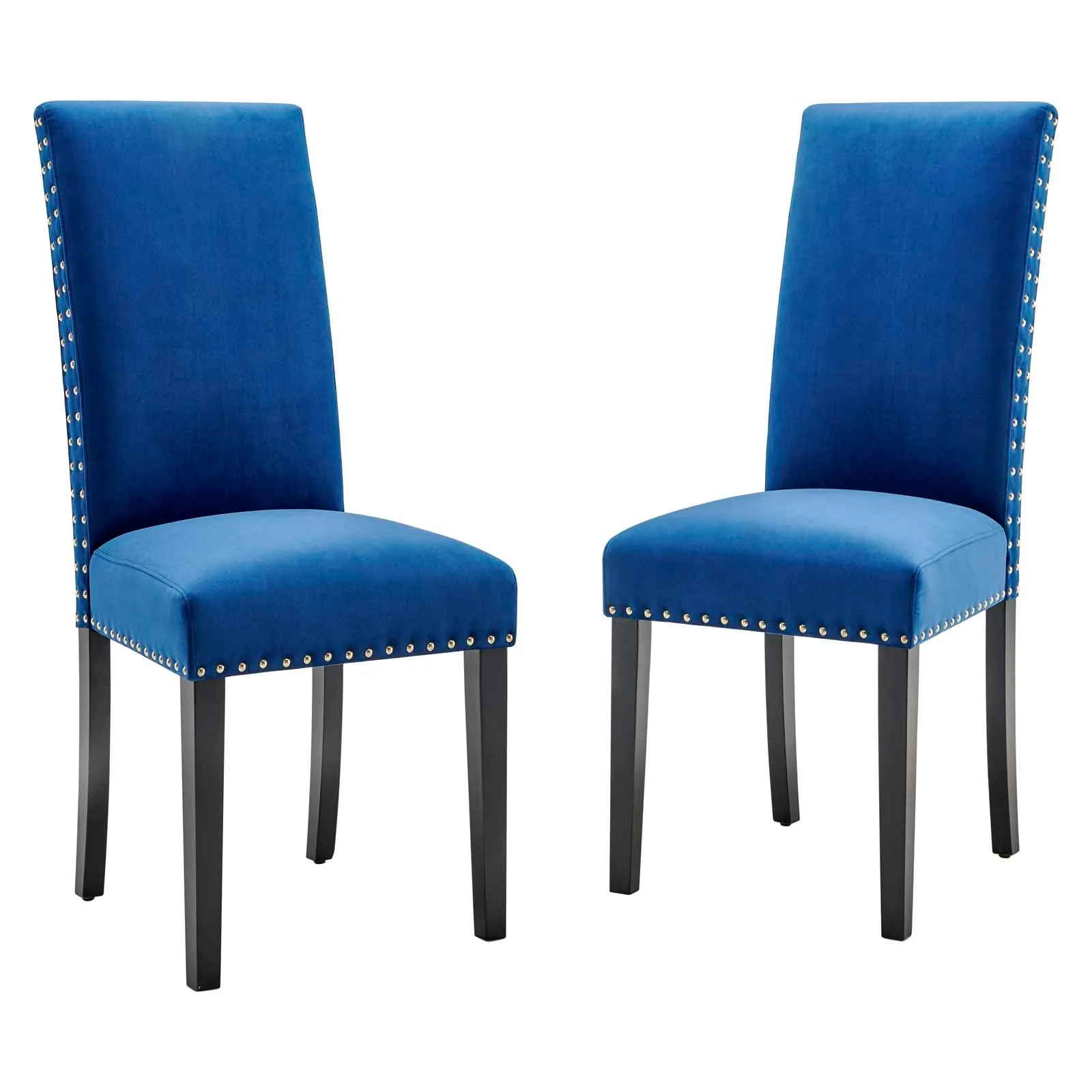 Parcel Performance Velvet Dining Side Chairs - Set of 2 by Modway