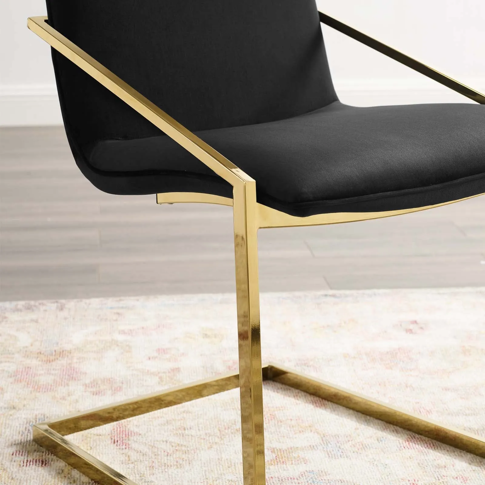 Pitch Performance Velvet Dining Armchair by Modway