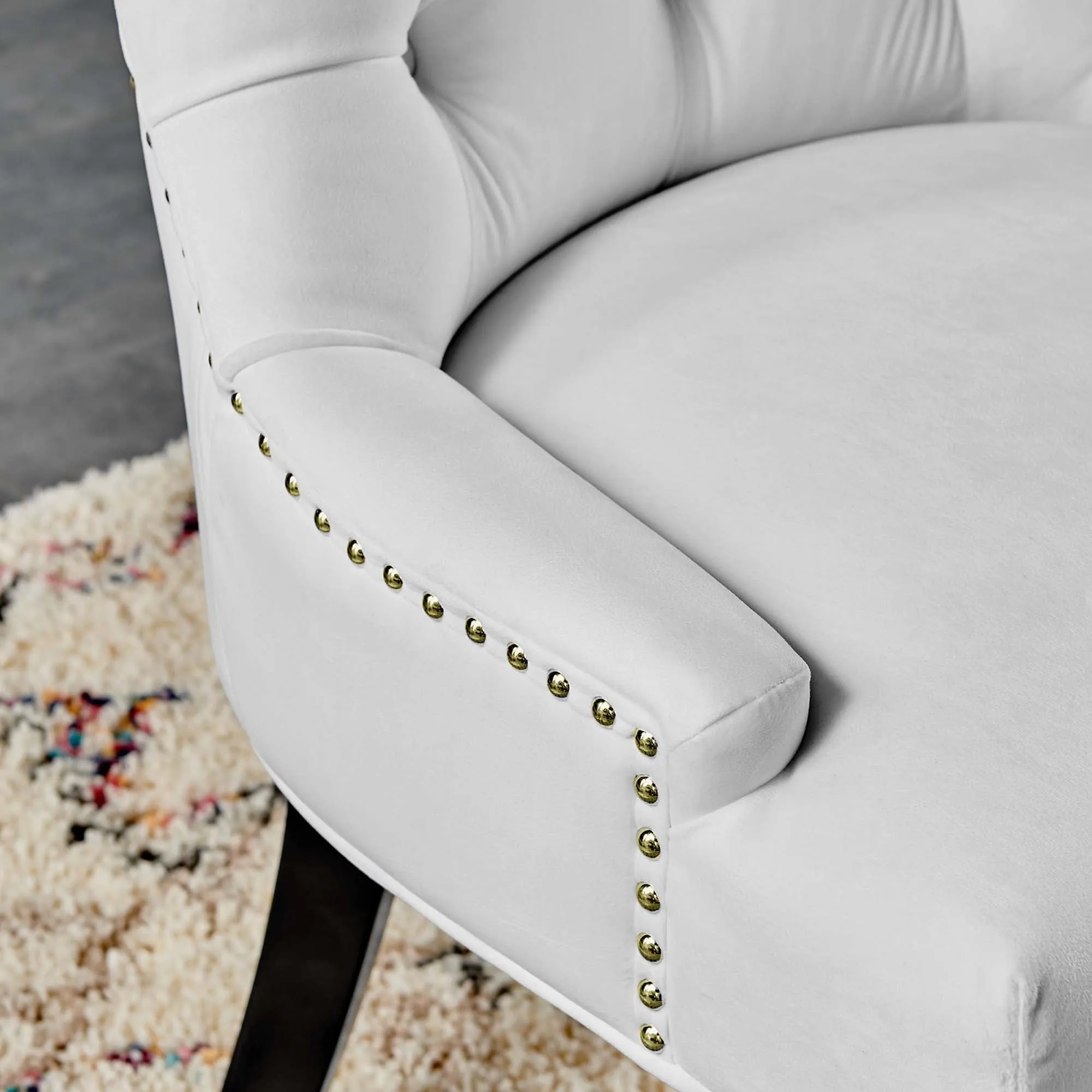 Regent Tufted Performance Velvet Dining Side Chairs - Set of 2 by Modway