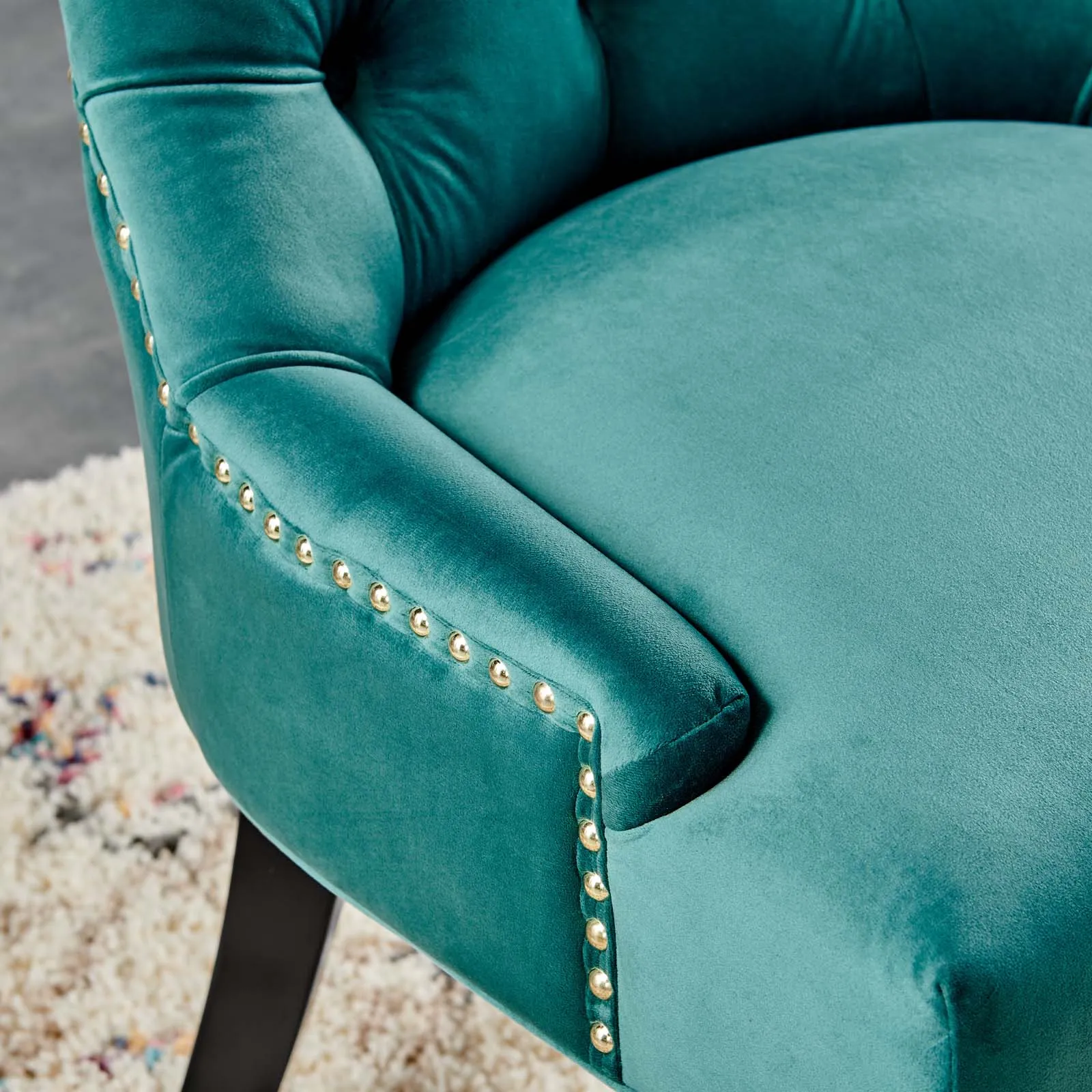 Regent Tufted Performance Velvet Dining Side Chairs - Set of 2 by Modway