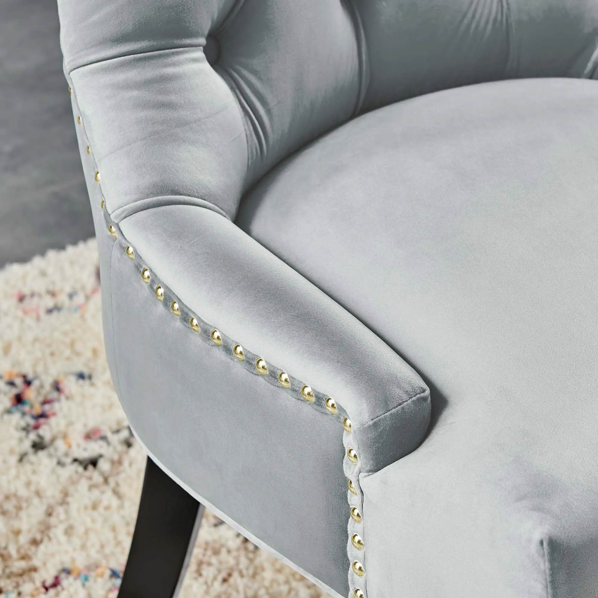 Regent Tufted Performance Velvet Dining Side Chairs - Set of 2 by Modway