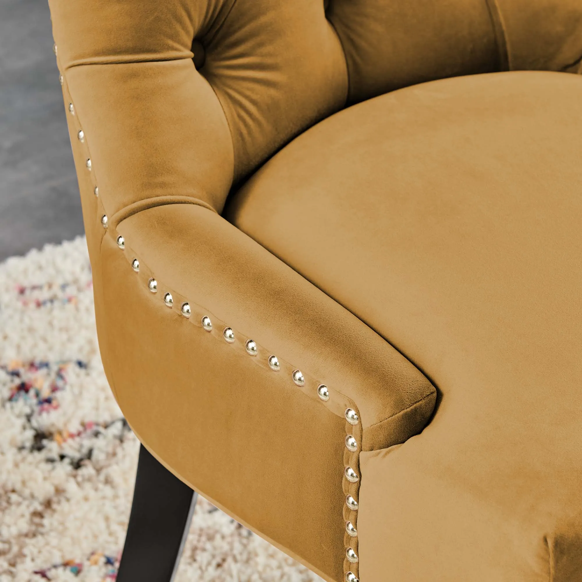 Regent Tufted Performance Velvet Dining Side Chairs - Set of 2 by Modway