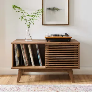 Render Vinyl Record Display Stand by Modway
