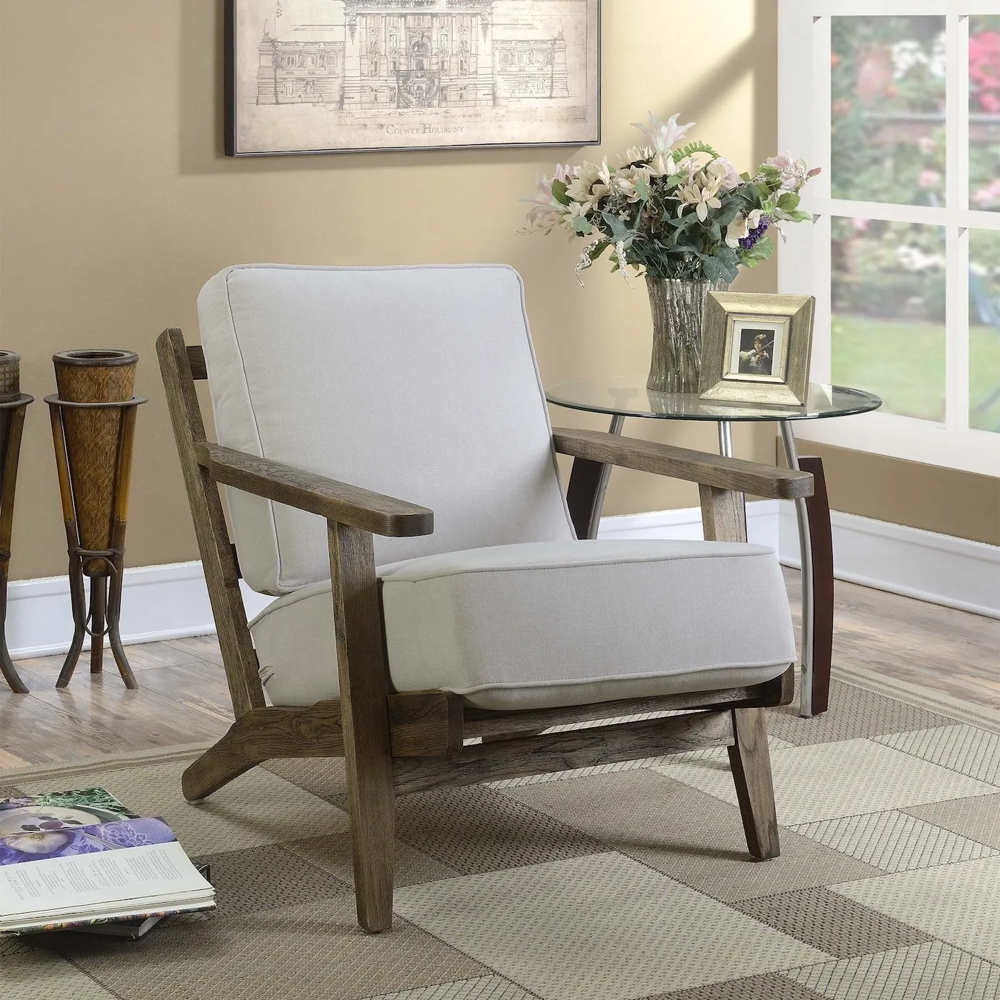 Ryder Accent Chair ANTIQUE WOOD