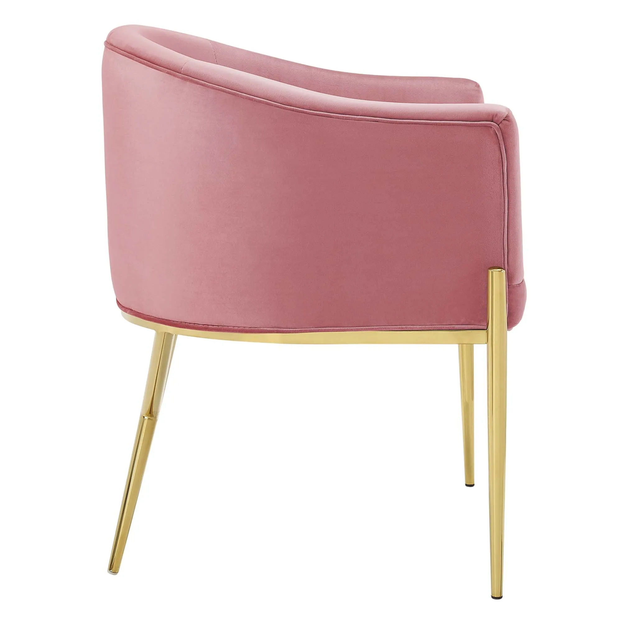 Savour Accent Dining Armchair Performance Velvet Set of 2 by Modway