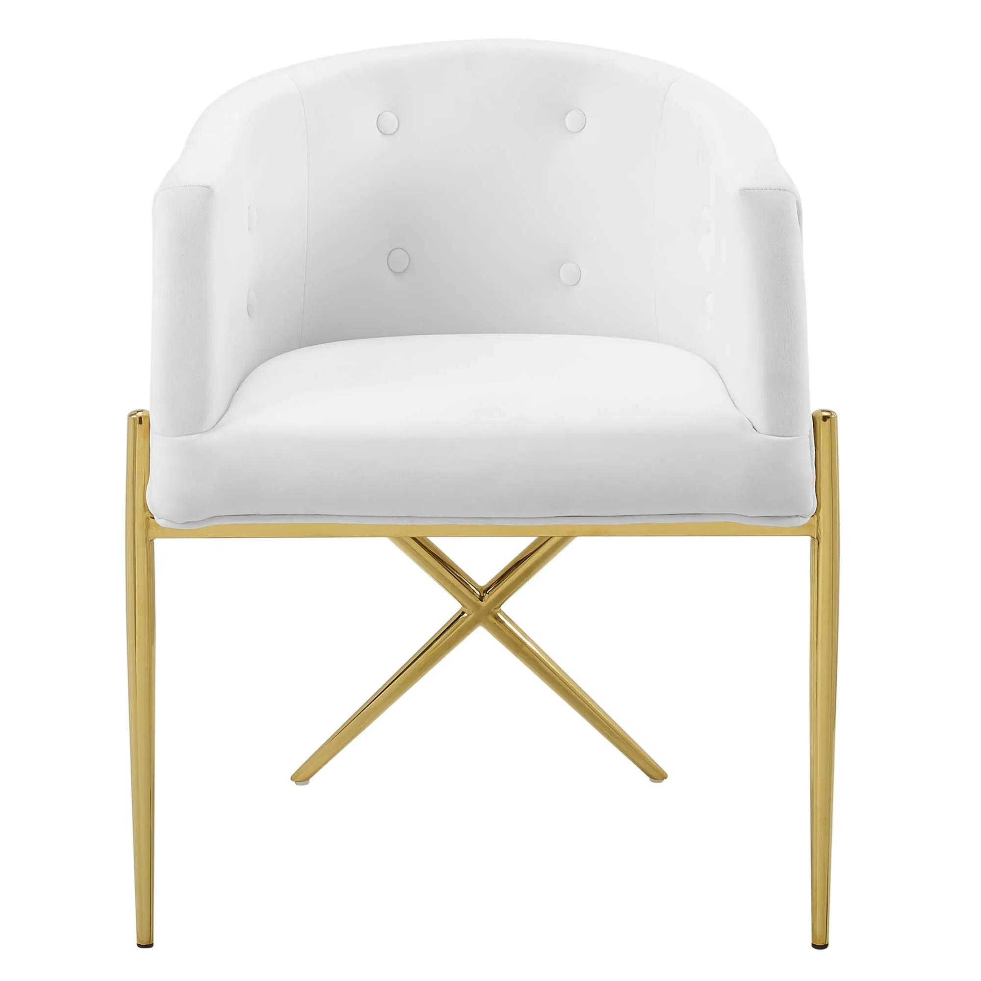 Savour Accent Dining Armchair Performance Velvet Set of 2 by Modway
