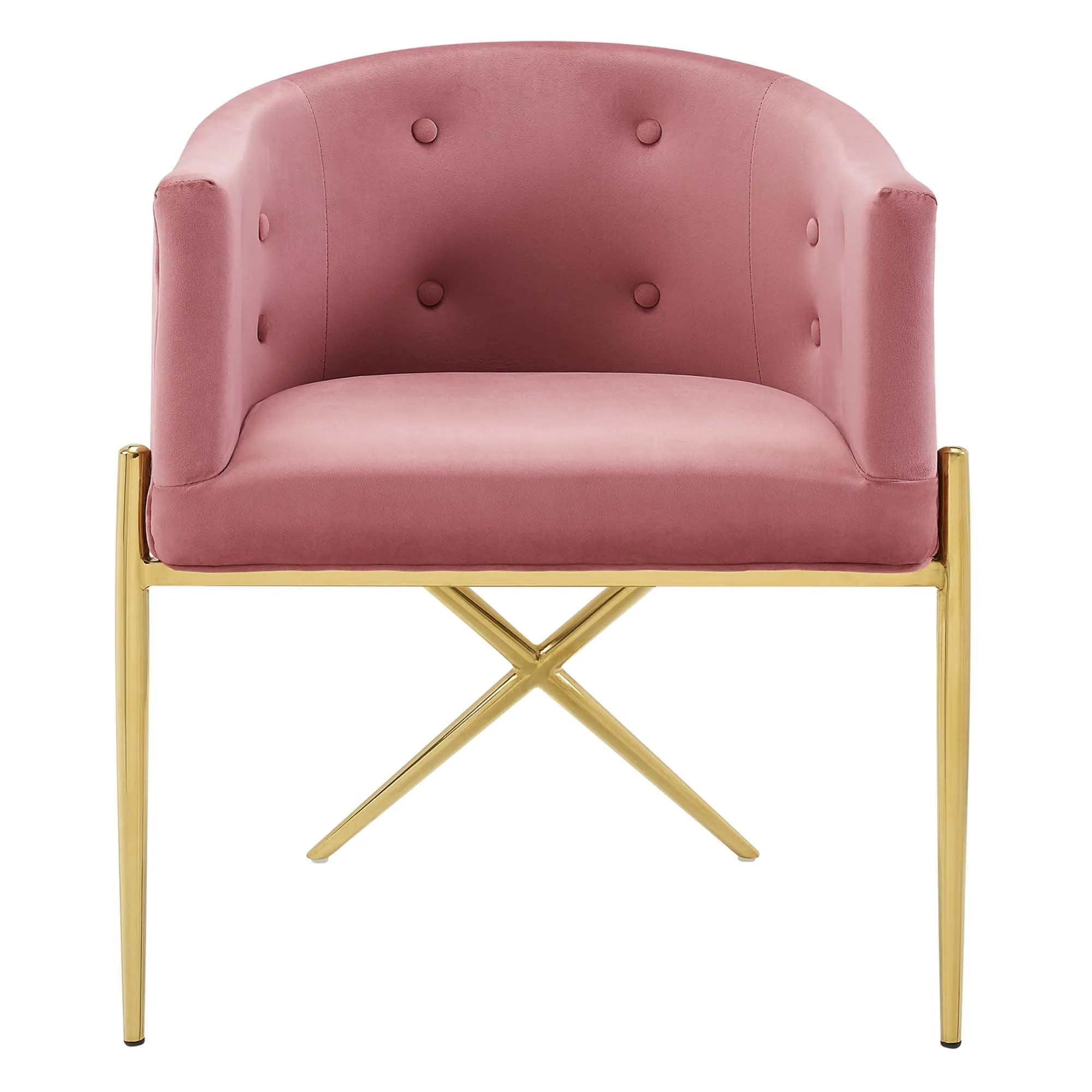 Savour Accent Dining Armchair Performance Velvet Set of 2 by Modway
