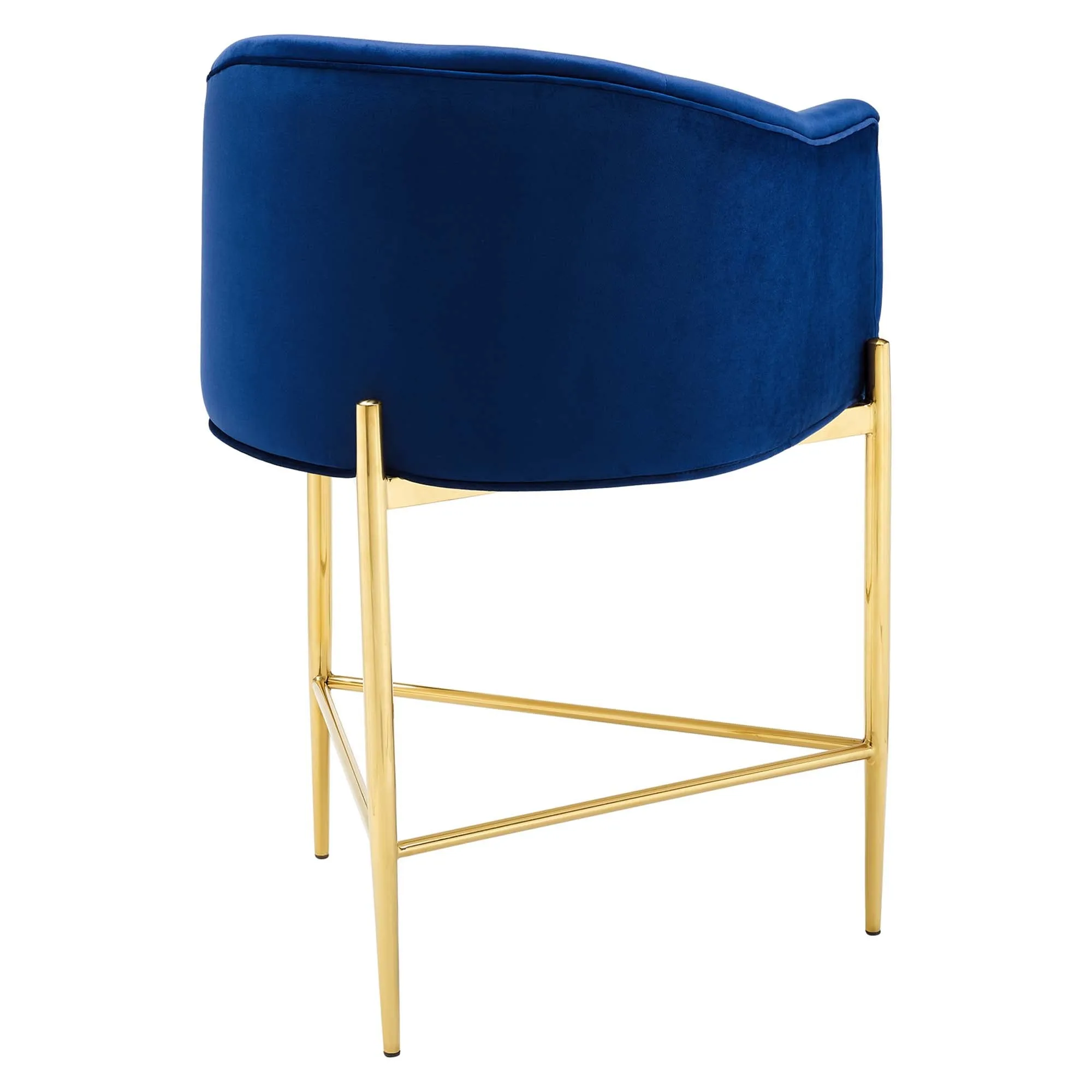Savour Tufted Performance Velvet Counter Stool Set of 2 by Modway