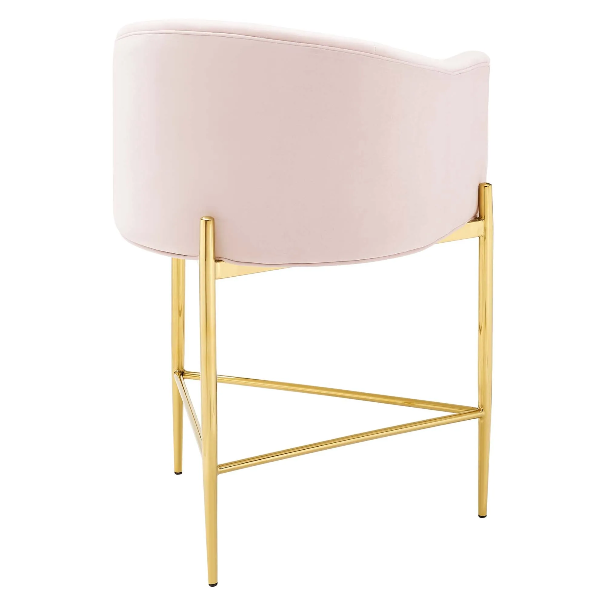Savour Tufted Performance Velvet Counter Stool Set of 2 by Modway