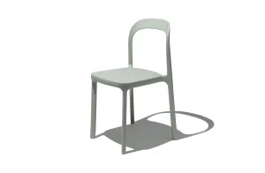 Scroll Stackable Dining Chair