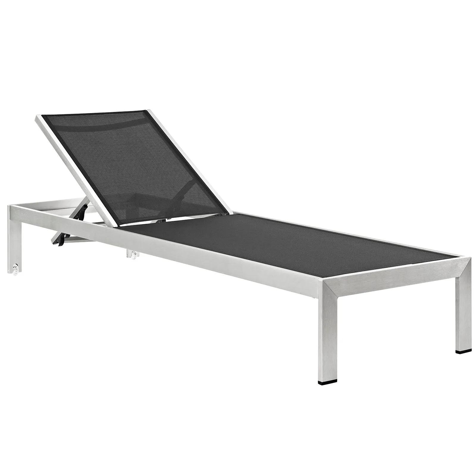 Shore Chaise Outdoor Patio Aluminum Set of 6 by Modway