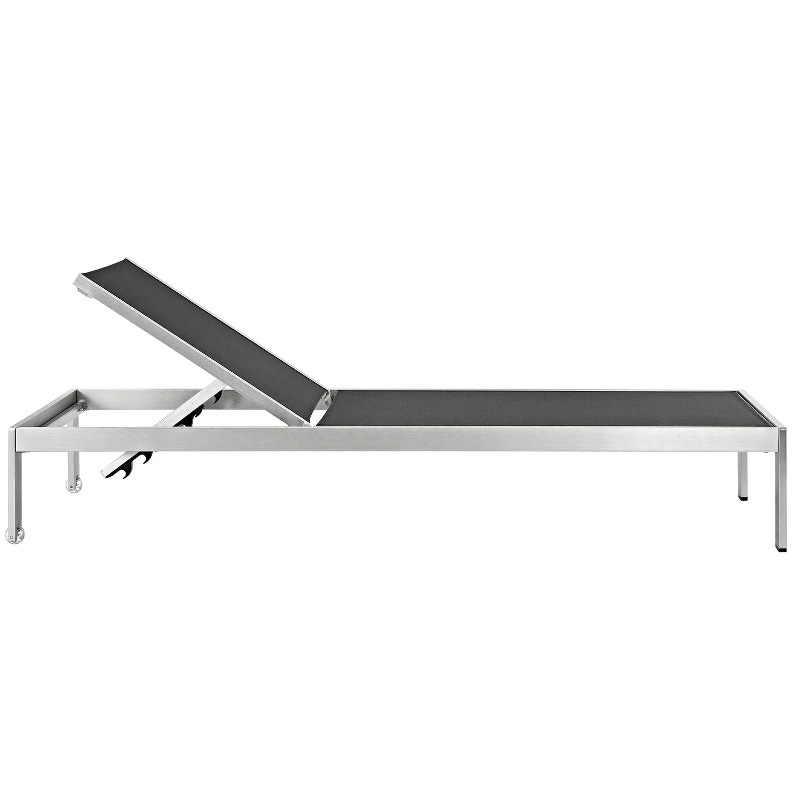 Shore Chaise Outdoor Patio Aluminum Set of 6 by Modway