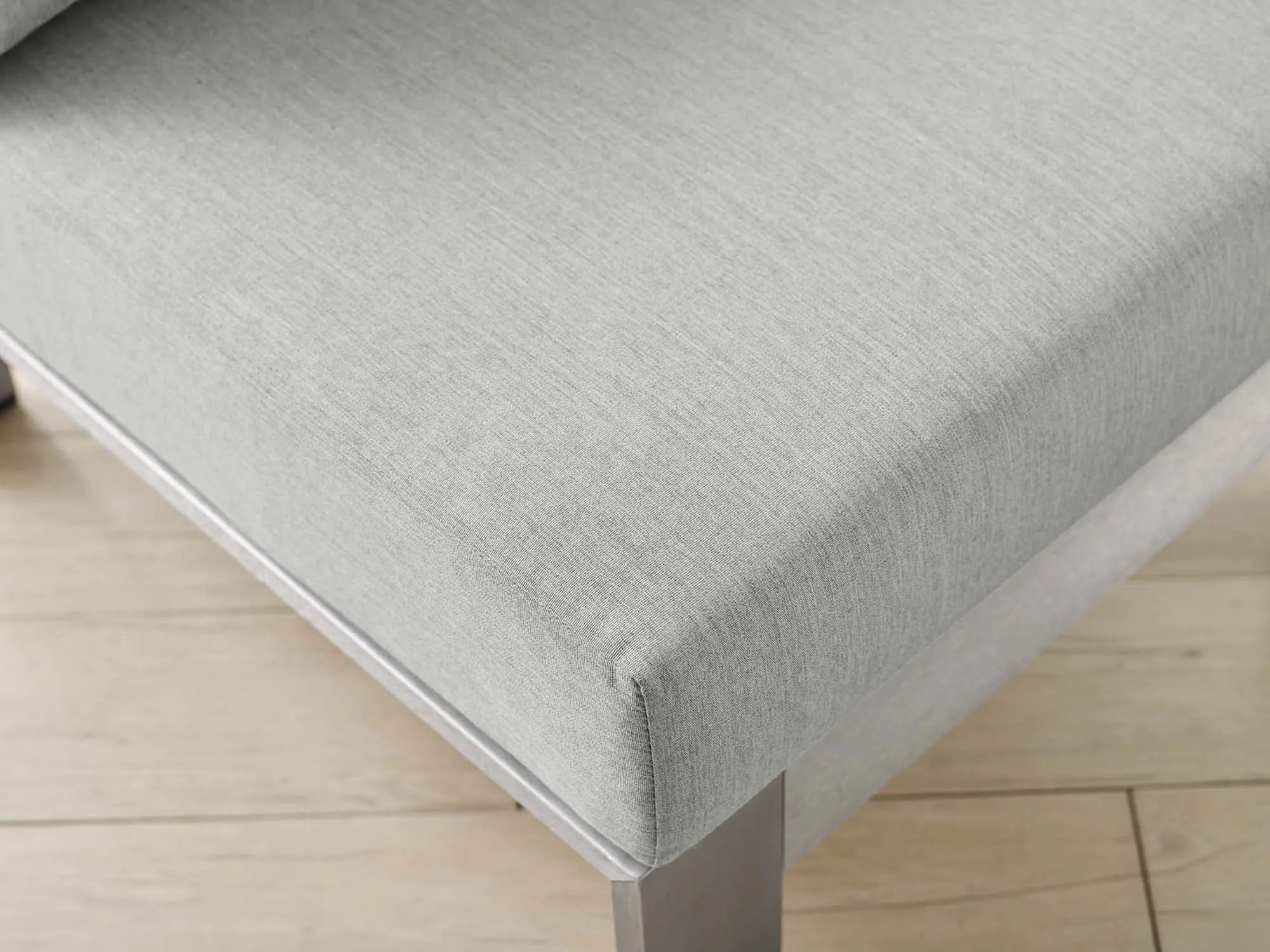 Shore Sunbrella® Fabric Aluminum Outdoor Patio Armless Chair by Modway