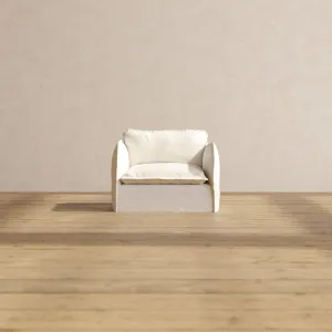 Slipcover Only - Modular Performance Armchair | Knit Boucle in Mousse