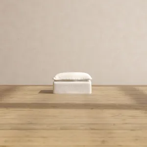 Slipcover Only - Modular Performance Ottoman | Knit Boucle in Mousse