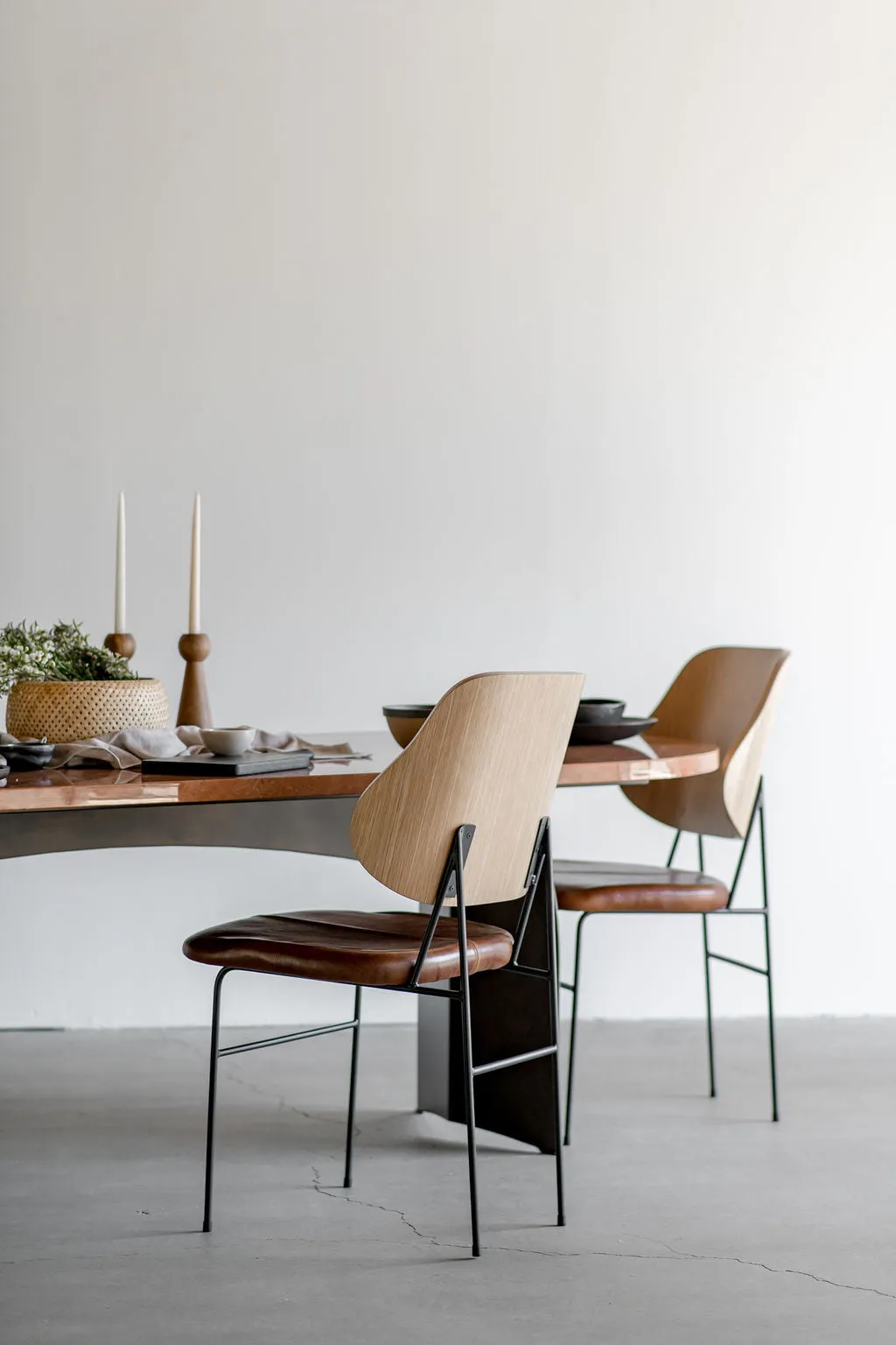 Spaulding Dining Chair (OAK)