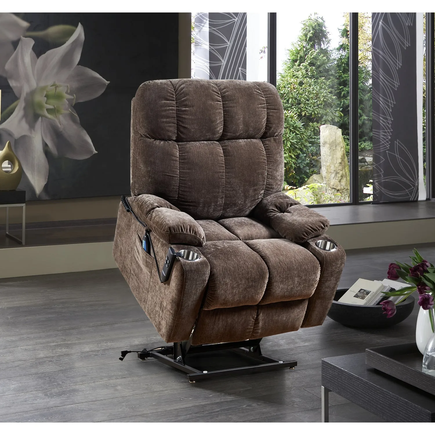 Streamdale Liyasi Dual Motor Lift Recliner w/ Heat & Massage